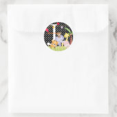 autocollants thème jungle/ajouter monogramme (Sac)