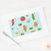 Autocollants Thème Légumes (Enveloppe)