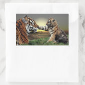 Autocollants Tigre et Petit (Sac)