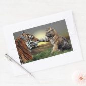 Autocollants Tigre et Petit (Enveloppe)