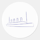 Autocollants Titanic (Devant)