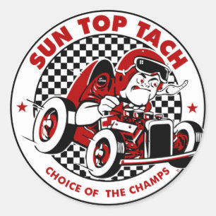 Autocollants Top Tach 'CHOIX DES CHAMPIONS'