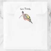 Autocollants Tortue de Mer (Sac)