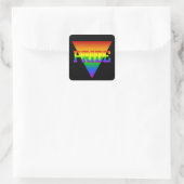 Autocollants Triangle Pride (Sac)