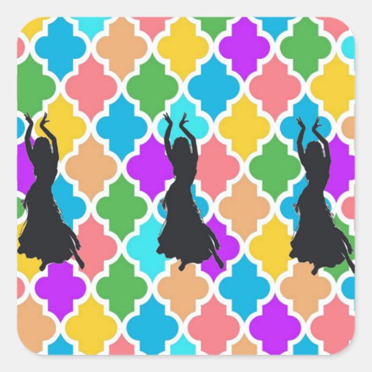 Autocollants Trio Dancer du ventre (Devant)