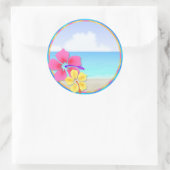 Autocollants tropicaux de hauts de forme de petit (Sac)