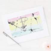 Autocollants TROS Pansexual Pride (Enveloppe)