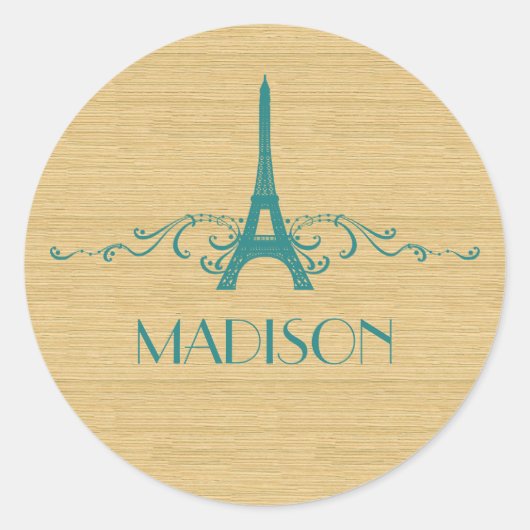 Autocollants turquoises (Devant)