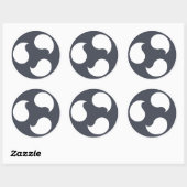 Autocollants Ubuntu Budgie (Feuille)