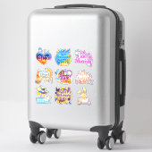 Autocollants Ukraine (Sur valise)