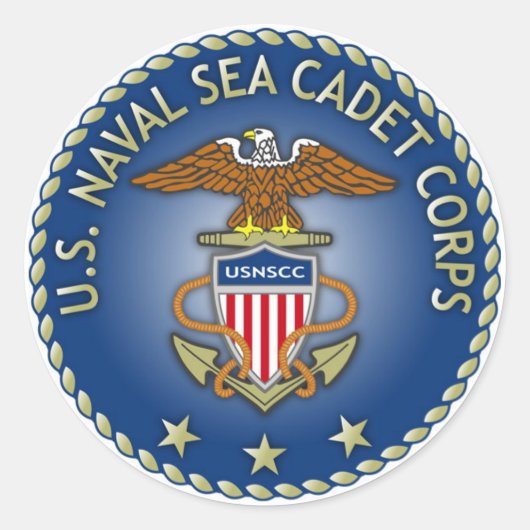 Autocollants USNSCC Seal (Devant)