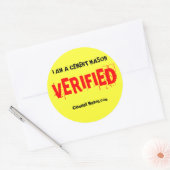 Autocollants vérifiés (Enveloppe)