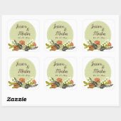 Autocollants verts Honeydew (Feuille)