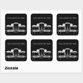 Autocollants Vintage (Feuille)