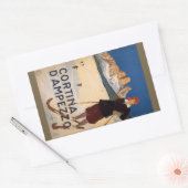 Autocollants vintage Italie Alpes (Enveloppe)