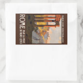 Autocollants vintage Rome Italie (Sac)