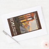 Autocollants vintage Rome Italie (Enveloppe)