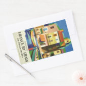 Autocollants Vintage voyage FRANCE (Enveloppe)