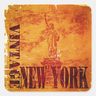 Autocollants vintages de New York