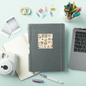 autocollants vintages de style timbre-poste pour l (Couverture iPad)