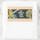 Autocollants vintages "Keep Mum" (Sac)