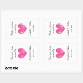 Autocollants vintages mariages de bouteille de vin (Feuille)