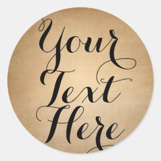 Autocollants vintages personnalisables