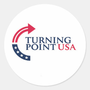 Autocollants vinyle avec logo patriotique de Turni