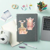 Autocollants vinyles de petites créatures de la fo (Couverture iPad)