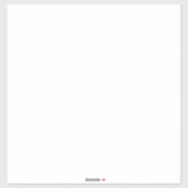 Autocollants vinyles sur mesure Extra-Large 14" x (Feuille)