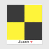 Autocollants vinyliques pour essai de collision no (Feuille)