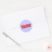 autocollants volontaires - violet (Enveloppe)