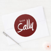 autocollants - vote Sally (Enveloppe)