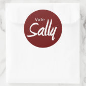 autocollants - vote Sally (Sac)