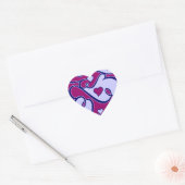 Autocollants Whimsical Hearts (Enveloppe)