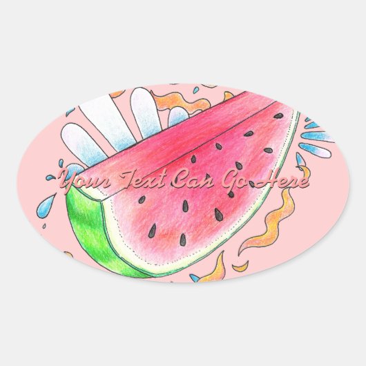 Autocollants Wild Watermelon (Devant)