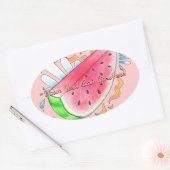 Autocollants Wild Watermelon (Enveloppe)