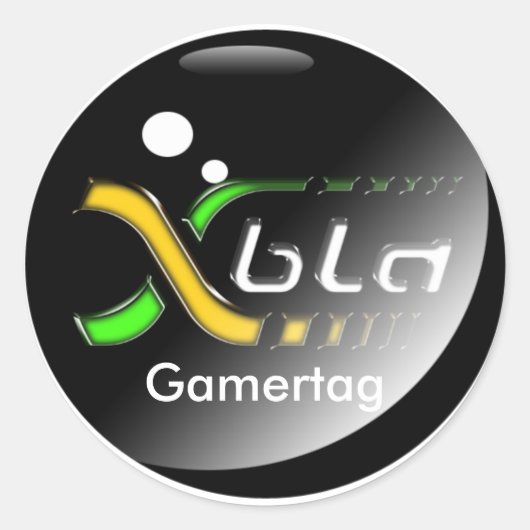 Autocollants Xboxliveaddicts (Devant)