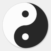 Autocollants Yin Yang (Devant)