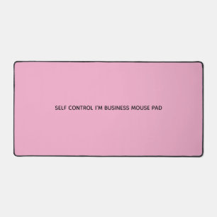 AUTOCONTRÔLE TAPIS DE SOURIS D'AFFAIRES