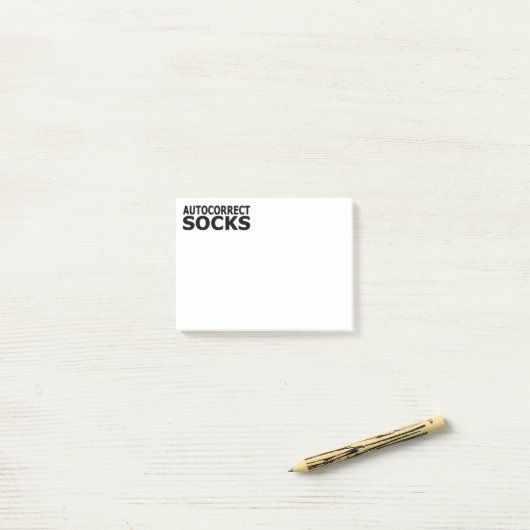AutoCorrecte sockets Post-it® Notes (Op bureau)