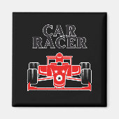 autocoureur magneet (Voorkant)