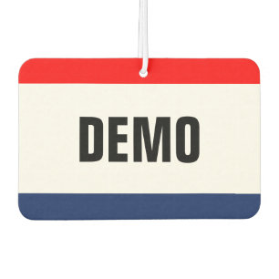 Autodealer DEMO Promotie Aanpasbaar Luchtverfrisser