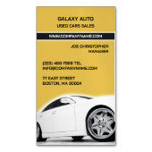 Autodealerreparatie Magnetisch Visitekaartje (Voorkant Verticaal)