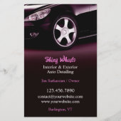 Autodecoratie flyer (Voorkant)