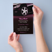Autodecoratie flyer (Hand)