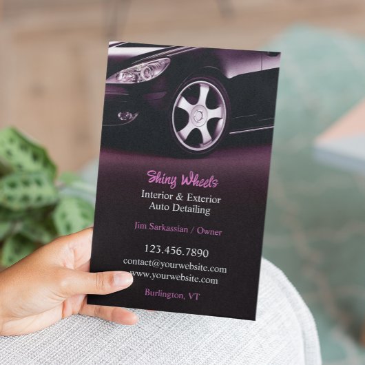 Autodecoratie flyer