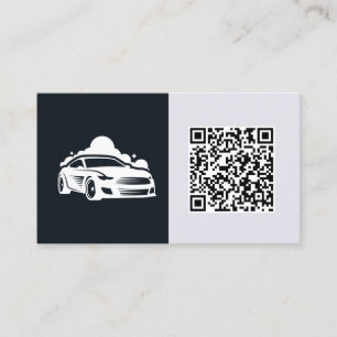 Autodetailhandelaar Douane QR Visitekaartje