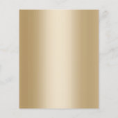 Autodetailing Autowasserette Modern Gold Label-rei Flyer (Achterkant)