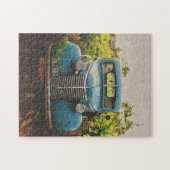  autofoto van het oude land legpuzzel (Horizontaal)